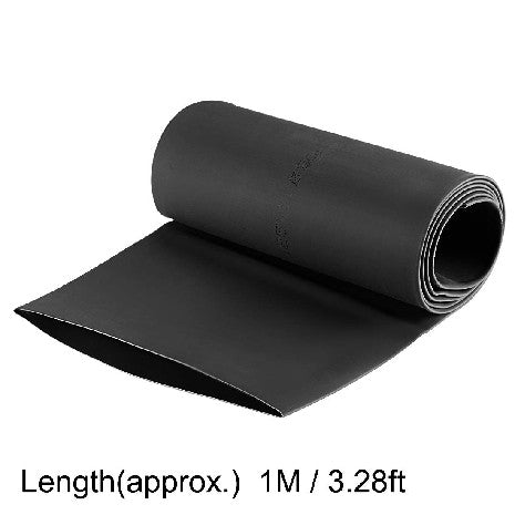Gaine Thermo 70mm Noir 1m - Protection et Isolation pour Modélisme