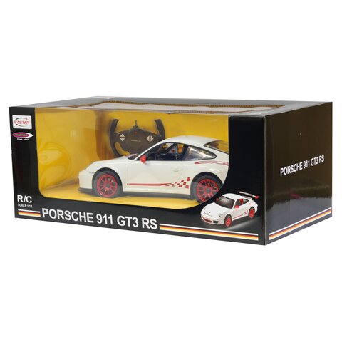 Porsche GT3 1:14 blanc 27 MHZ