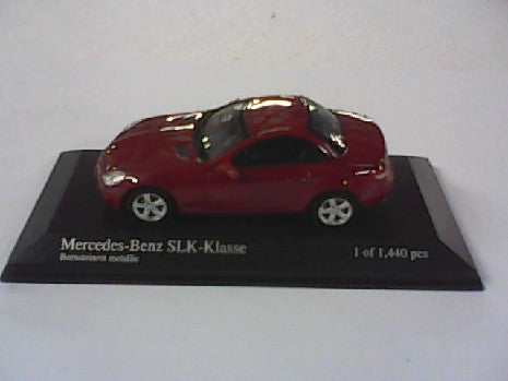 MERCEDES BENZ SLK ROUGE 2004 1/43
