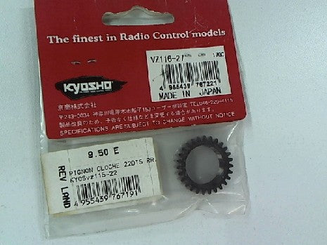 PIGNON CLOCHE 22DTS RR/FW05R