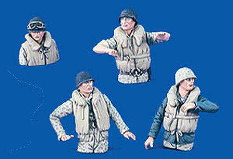 EQUIPAGE TANK AMTRAC     1/35