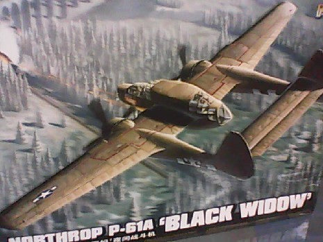 Maquette NORTHROP P-61A BLACK WIDOW 1/48 - Great Wall Hobby