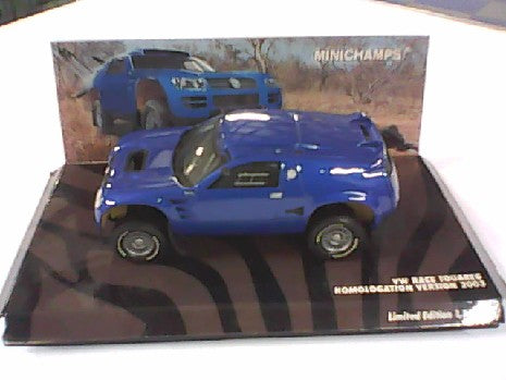 Miniature VW Touareg Race Homologation Version 1/43 - Minichamps