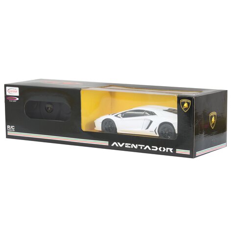 Lamborghini Aventador 1:24 blanc 40MHZ