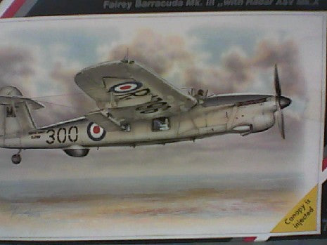 Maquette BARRACUDA MK.III 1/72 - MR HOBBY