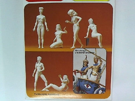 Figurines détaillées pour modélisme - 7 figurines Eve Preiser