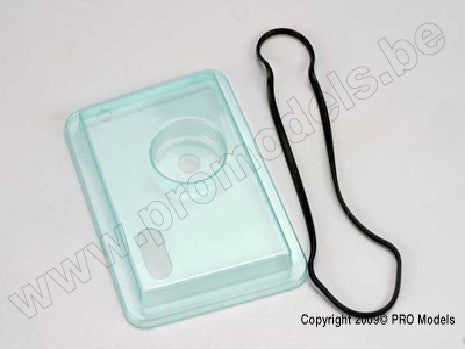 Radio box lid (clear)/ rubber gasket (1)