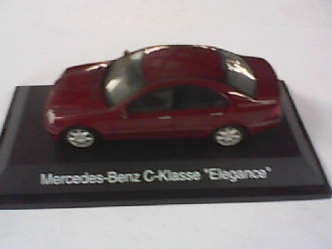MERCEDES-BENZ C KLASSE ELEGANCE ROUGE 1/43
