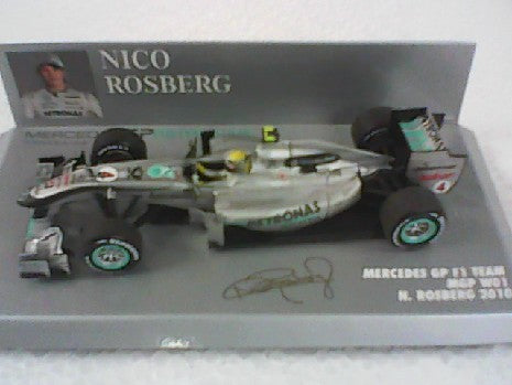 MERCEDES GP PETRONAS MGP W01 - NICO ROSBERG - 2010 1/43