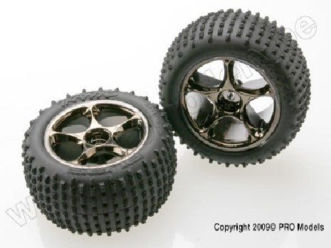 Tires & wheels, assembled (Tracer 2.2" black chrome wheels, Alia