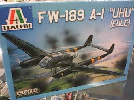 Maquette FW189 A1 UHU 1/72 - ITALERI