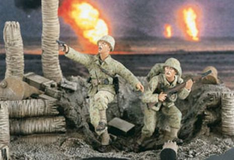 US MARINES CHARGEANT     1/35