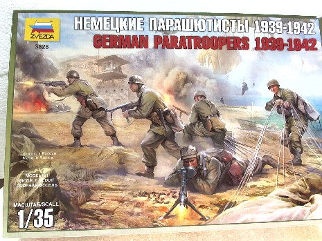 PARACHUTISTES ALLEMANDS CRETE 1941 1/35