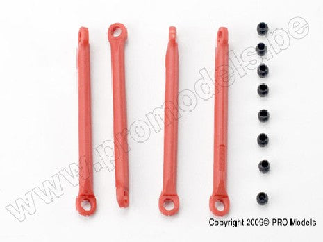 Push rod (molded composite) (4)/ hollow balls (8) (1/16 E-Revo)