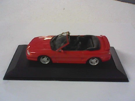 FORD MUSTANG CABRIO 1994 ROUGE 1/43