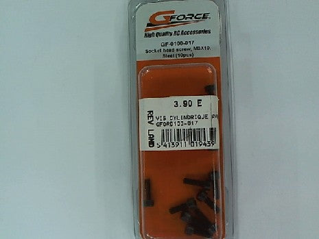 Vis Cylindrique M3x10 en Acier pour Modélisme - GFORCE