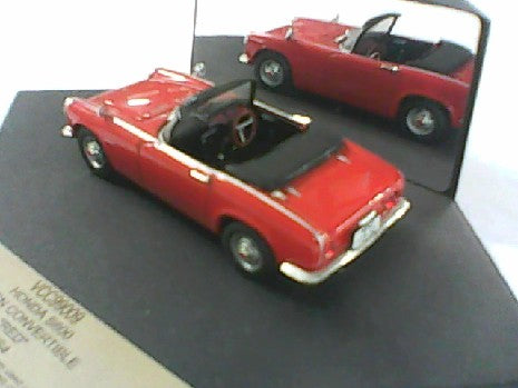HONDA S600 OPEN CONVERTIBLE ROUGE 1964