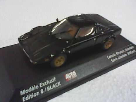 LANCIA STRATOS MODELE EXCLU AUTOHEBDO NOIR 1/43 LIMITE999PIECE