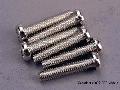 Screws, 4x20mm roundhead machine (6)