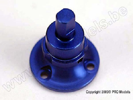 Blue-anodized, aluminum differential output shaft (non-adjustmen