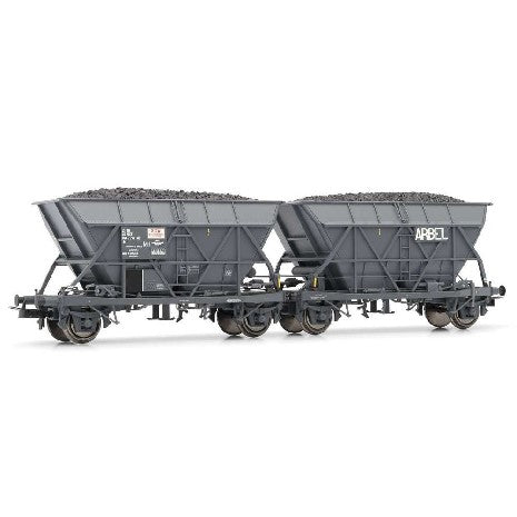 2 WAGONS TR╔MIES EF30 ARBEL SNCF EPOQUE IV