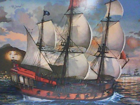 BATEAU PIRATE 1/72