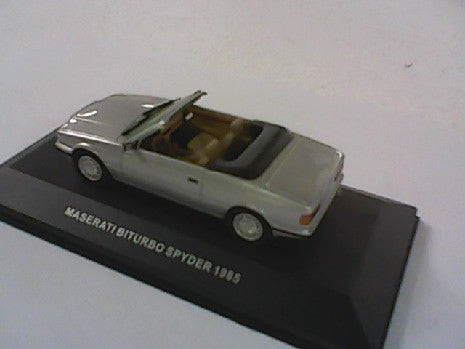 MASERATI BI TURBO SPIDER - GRISE 1/43