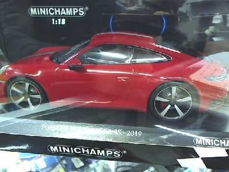 PORSCHE 911 ROUGE 1/18