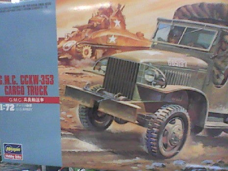 G.M.C CCKW - 353  CARGO TRUCK  1/72