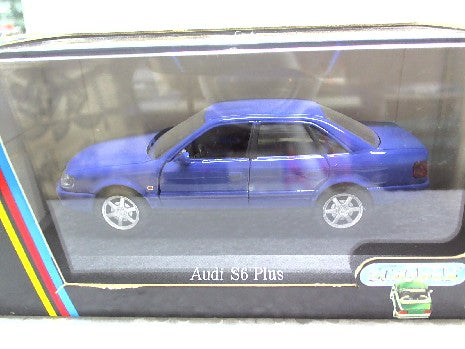 AUDI S6 PLUS BLEUE 1/43