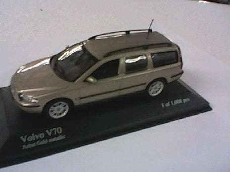 VOLVO V70 2000 GOLD METALLIC 1/43