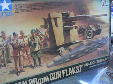 FLAK 37 88MM SIEGE DE TOBROUK 1/48