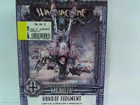 HAND OF JUDGEMENT - Figurine WARMACHINE détaillée pour le modélisme