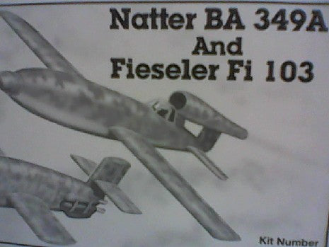 Maquette Avion NATTER BA 349A et FIESELER FI 103 1/72 - REVLAND