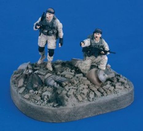 VIGNETTE CHASSE EN IRAQ  1/35