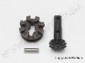 Gear, locking differential output/ differential slider/ 3x12mm s
