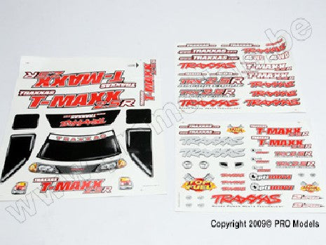 Decal Sheet, T-Maxx 2.5R