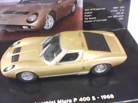 LAMBORGHINI MIURA P 400 S OR 1968 1/43