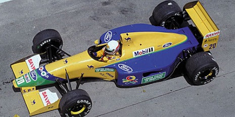 Modèle réduit Benetton B191 Brundle 1992 - Miniature 1/18 de Minichamps