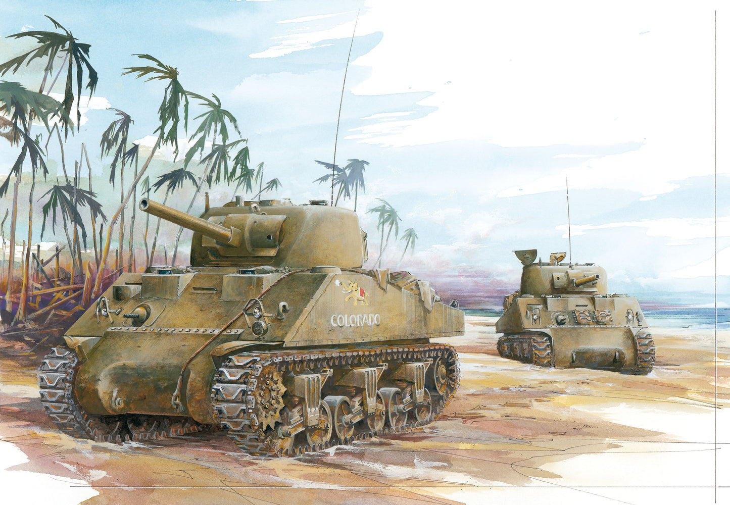 M4A2 OKINAWA  1/35