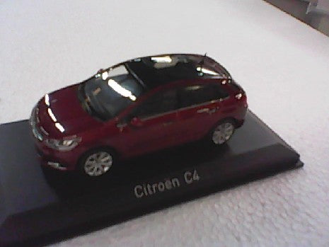 CITROEN C4 2015 BABYLONE RED 1/43