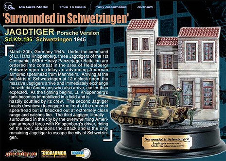 JAGDTIGER PORSCHE VERSION 1945 DIORAMA