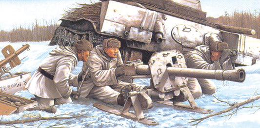 CANON 8.8 CM AVEC PERSONNAGE 1/35