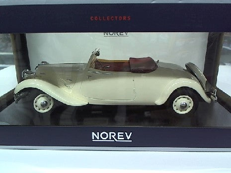 CITROEN TRACTION AVANT 11 B CABRIOLET 1939 CREAM 1/18