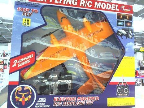 AVION ELECTRIQUE EPP F 50 FOKKER ENV 490MM