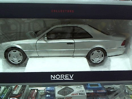 MERCEDES BENZ S600 COUP╔ 1998 SILVER METALLIC 1/18