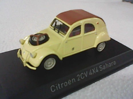 CITROEN 2CV 4X4 SAHARA 1961 JAUNE 1/43