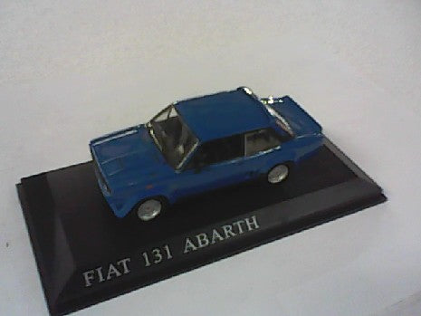 Fiat 131 Abarth bleu  1976