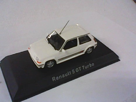 RENAULT 5 GT TURBO 1989 BLANCHE 1/43