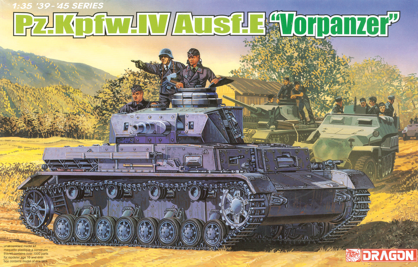 PZ.KPFW.IV AUSF.E VORPANZER 1/35